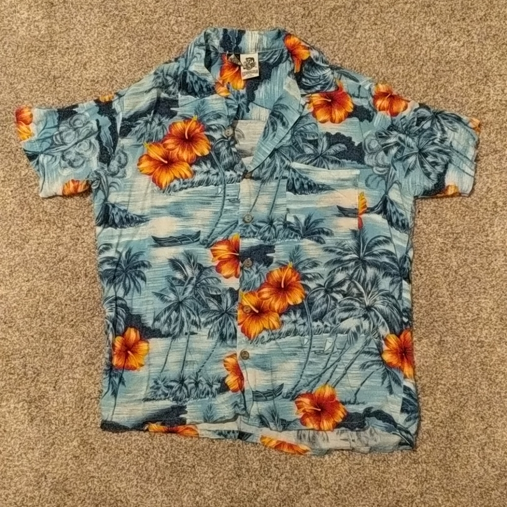 Men's Vintage Kennington Hawaiian Button Up Shirt